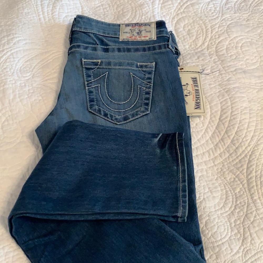 True Religion skinny basic natural 👅